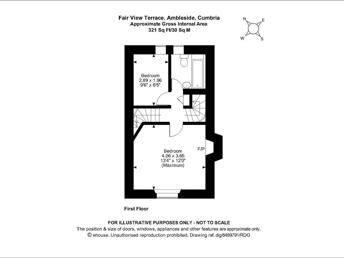 Villa 2 Fairview Terrace Ambleside Esterno foto
