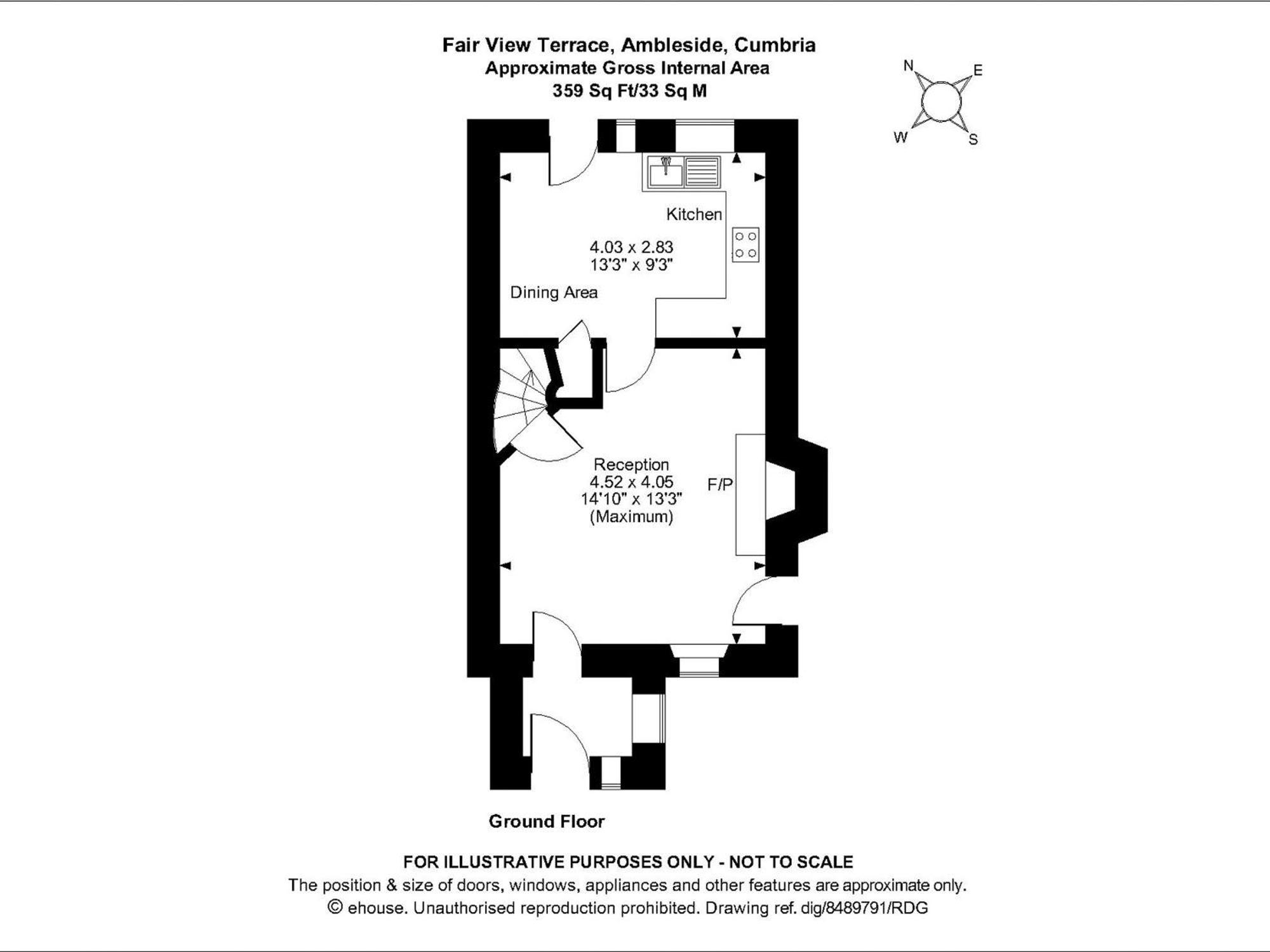 Villa 2 Fairview Terrace Ambleside Esterno foto